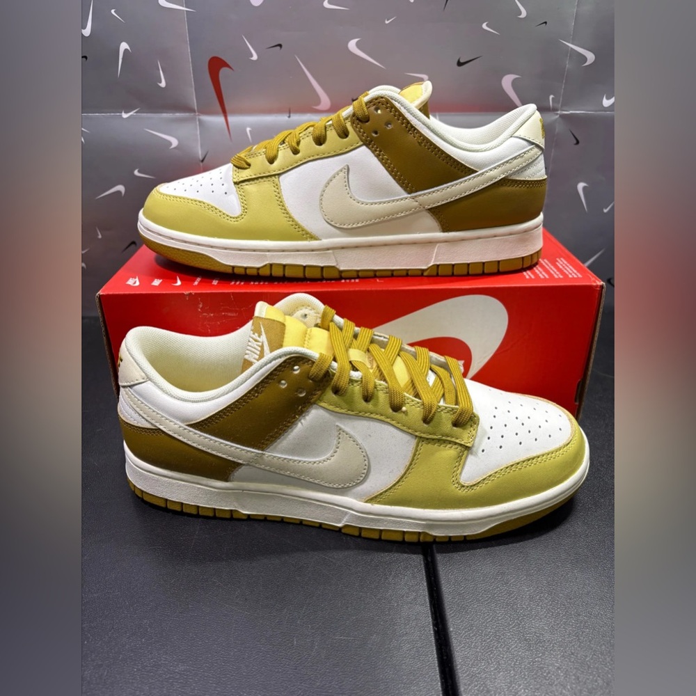 Size 9 - Men's Nike Dunk Low Retro Bronzine/Coconut Milk (FZ4042 716) New